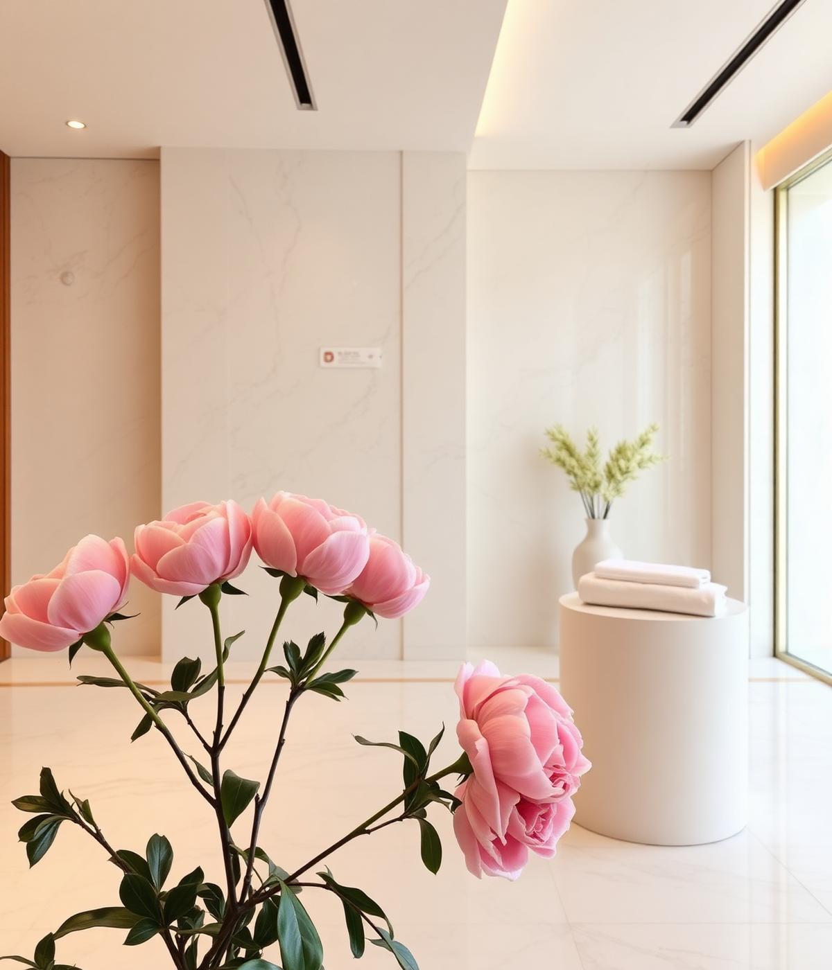 Peonies at Radiant Skin & Laser