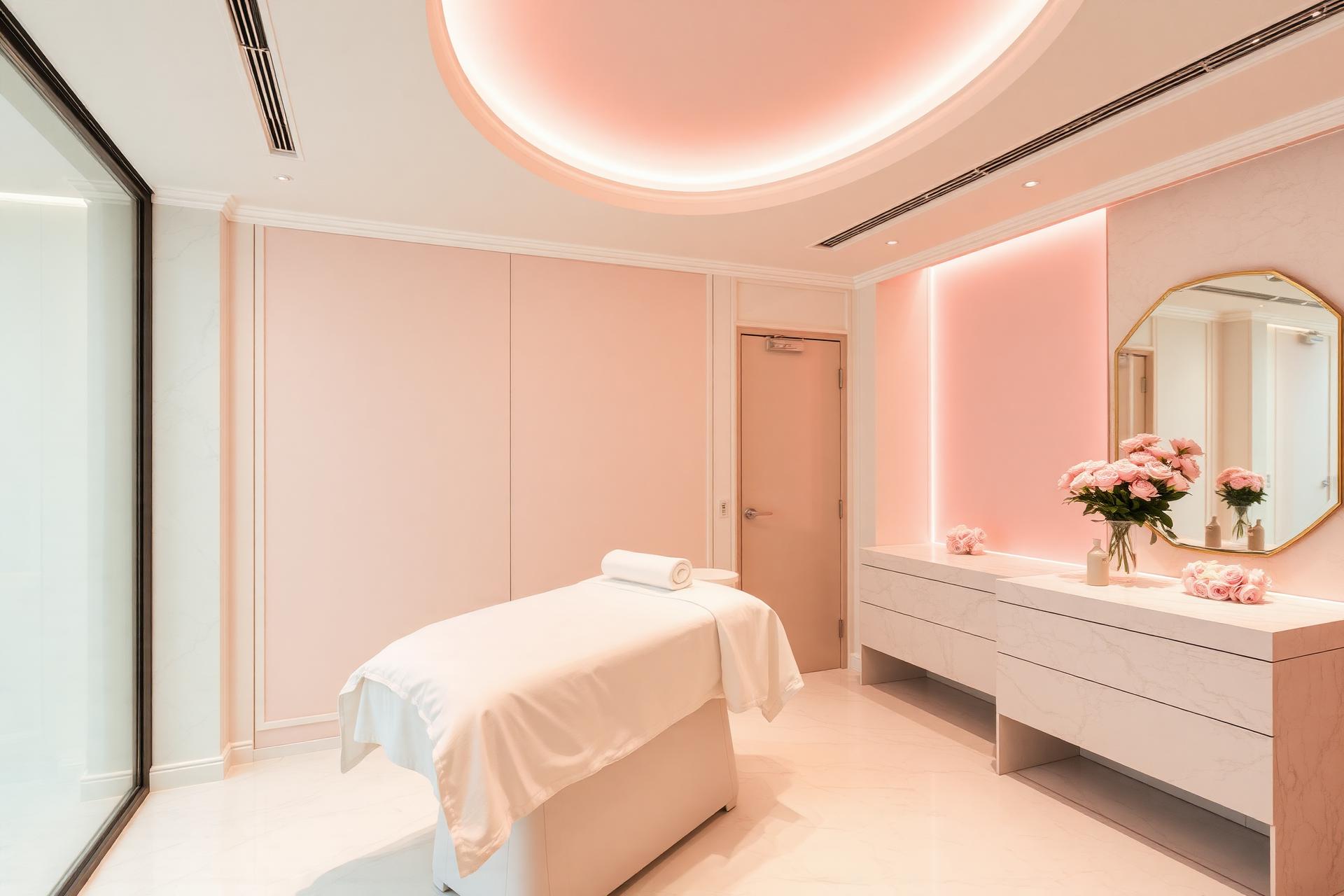 Luxurious Radiant Skin & Laser spa treatment room